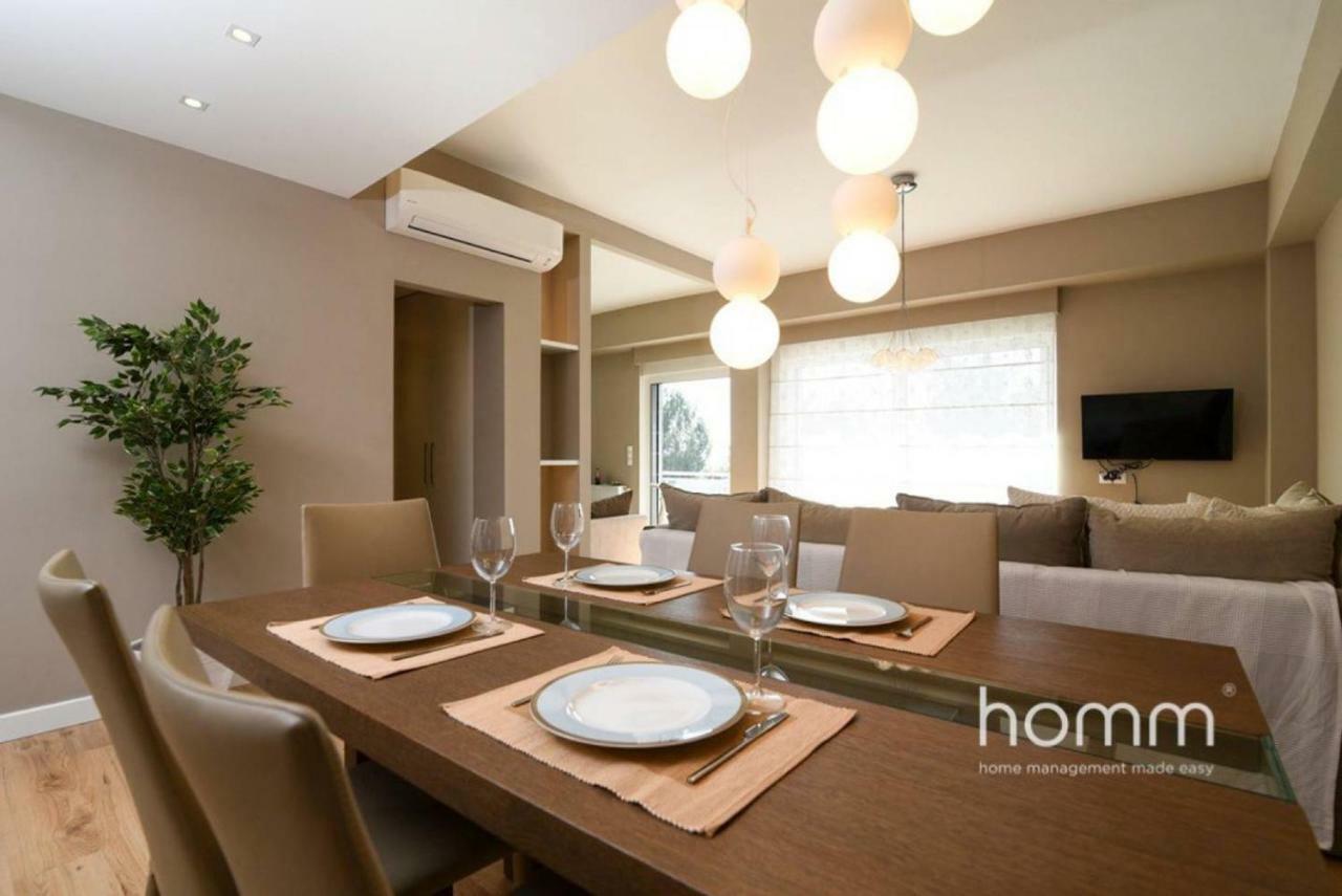 142M² Bright Alimos Apartment With Marina View Luaran gambar