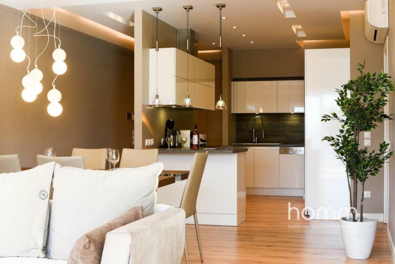 142M² Bright Alimos Apartment With Marina View Luaran gambar