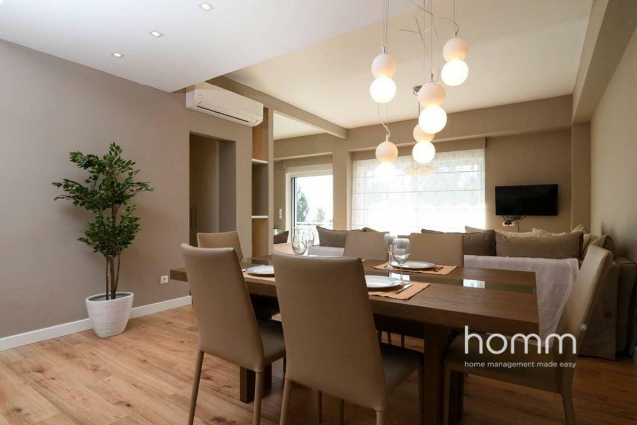 142M² Bright Alimos Apartment With Marina View Luaran gambar
